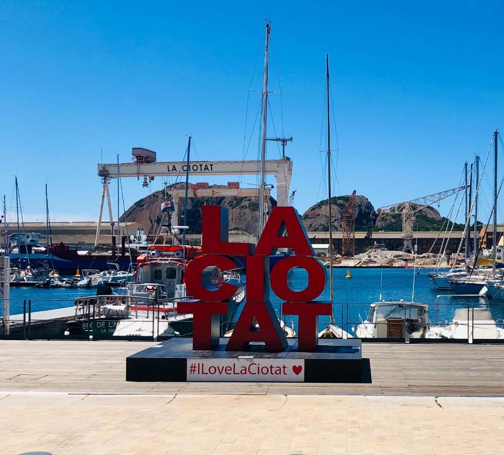 Duplex La Ciotat - Superbe 85 M2 - 6 Pers - 3 Chambres - Climatisation - Vue Mer Et Proche Du Vieux Port La Ciotat Zewnętrze zdjęcie
